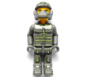 LEGO Aqua Res-Q Pilot met Helm (4 Juniors series) minifiguur