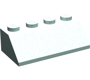 LEGO Aqua Pente 2 x 4 (45°) avec surface rugueuse (3037)
