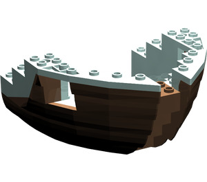 LEGO Aqua Undetermined Boat Bow (6051)
