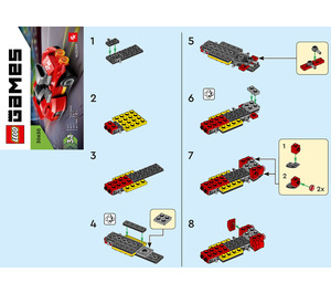 LEGO Aquadirt Racer Set 30630 Instructions