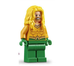 LEGO Aquaman mit Gelb Langes Haar Minifigur