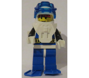 LEGO Aquanaut 1 mit Blau Flippers Minifigur