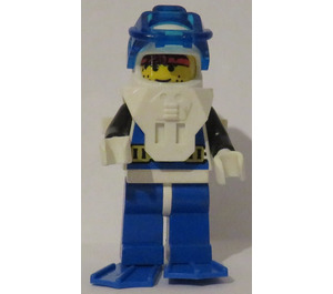 LEGO Aquanaut 1 s Modrá Flippers Minifigurka