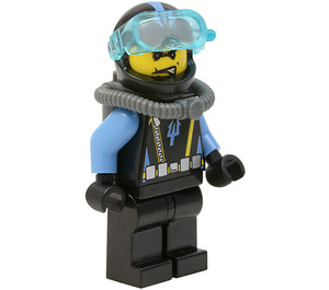 LEGO Aquaraider Diver 2 minifiguur