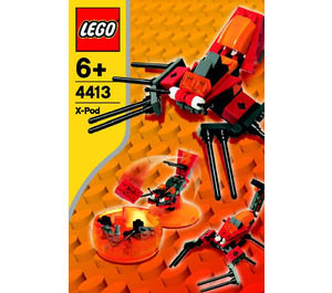 LEGO Arachno Pod  Set 4413 Instructions