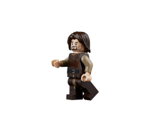 LEGO Aragorn con Dark Marrón Piernas Minifigura