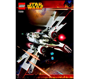 LEGO ARC-170 Starfighter 7259 Anweisungen