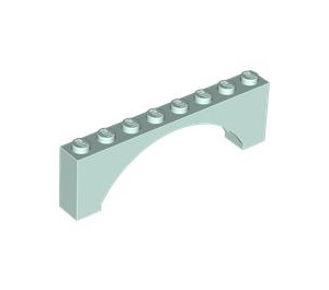 LEGO Arch 1 x 8 x 2 Raised, Thin Top without Reinforced Underside (16577 / 40296)