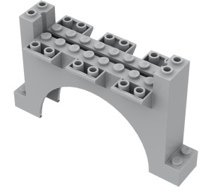 LEGO Bogen 2 x 12 x 6 Mauer mit Slopes (30272)