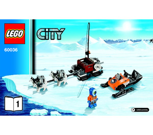 LEGO Arctic Base Camp 60036 Byggeinstruksjoner