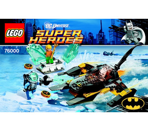 LEGO Arctic Batman vs. Mr. Freeze: Aquaman Aan Ice 76000 Instructions
