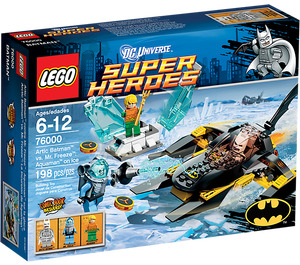 LEGO Arctic Batman vs. Mr. Freeze: Aquaman on Ice Set 76000 Packaging