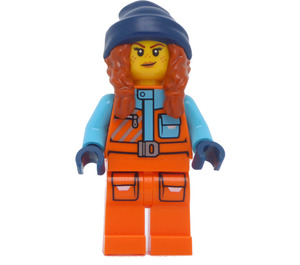 LEGO Arktický Explorer - Beanie s Vlasy Minifigurka