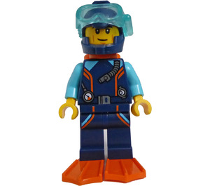 LEGO Arctic Explorer Diver - Male minifiguur