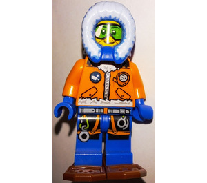 LEGO Arctic Explorer, Male with Snowshoes and Green Goggles Minifigure