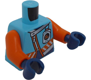 LEGO Arktis Explorer Pilot Minifigur Torso (973 / 76382)