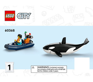 LEGO Arctic Explorer Ship Set 60368 Instructions