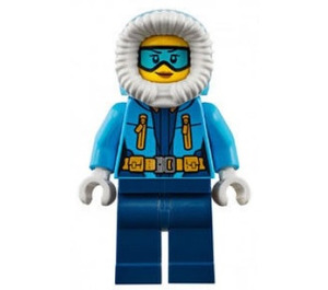 LEGO Arctic Explorer with Fur Head Cover Minifigure