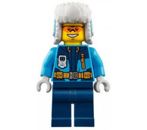 LEGO Arktis Explorer med orange Solbriller Minifigur