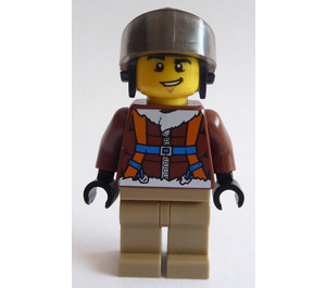 LEGO Arktyczny Śmigłowiec Pilot, Mężczyzna Minifigurka