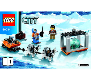 LEGO Arctic Helicrane Set 60034 Instructions