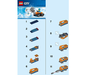 LEGO Arctic Ice Saw 30360 Instrukce