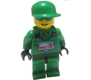 LEGO Arctic Male, Green Outfit Minifigure