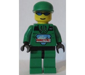LEGO Arctic Male, Green Outfit Minifigure
