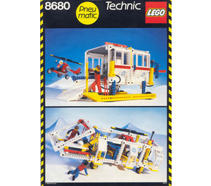 LEGO Arctic Rescue Basis 8680 Instructions