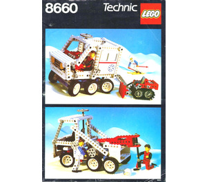 LEGO Arctic Rescue Unit 8660 Instructions