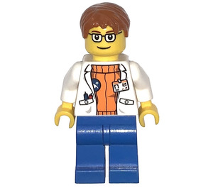 LEGO Arctic Scientist mit Glasses Minifigur