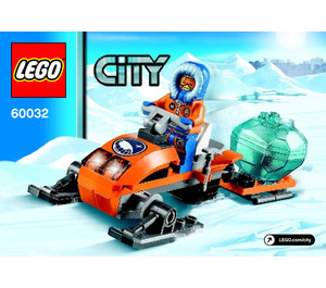 LEGO Arctic Snowmobile Set 60032 Instructions