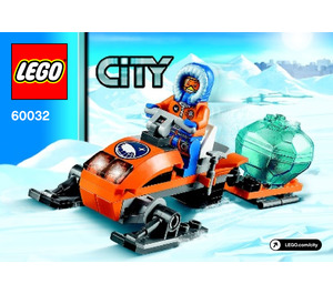 LEGO Arctic Snowmobile 60032 Ohjeet