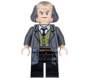 LEGO Argus Filch met Dark Grijs Jasje Minifiguur