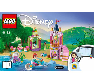 LEGO Ariel, Aurora, en Tiana's Royal Celebration 41162 Instructions