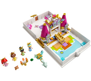 LEGO Ariel, Belle, Cinderella en Tiana's Storybook Adventures 43193