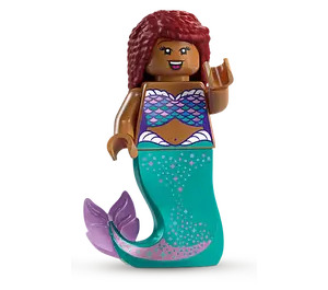 LEGO Ariel, Dark rot Haar Minifigur