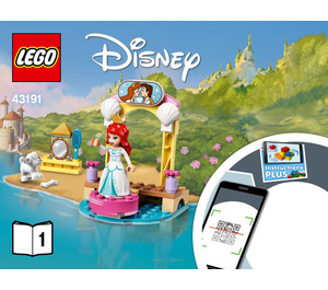 LEGO Ariel's Celebration Boat Set 43191 Instructions