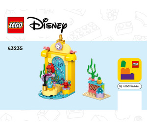 LEGO Ariel's Music Stage 43235 Instructions