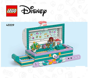 LEGO Ariel's Treasure Chest 43229 Instructions