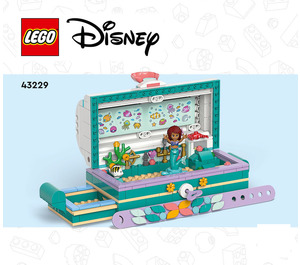 LEGO Ariel's Treasure Chest 43229 Instrukce