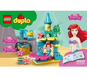 LEGO Ariel's Undersea Castle Set 10922 Instructions