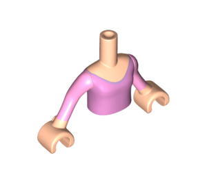 LEGO Ariel Torso, with Bright Pink Blouse Pattern (92456)