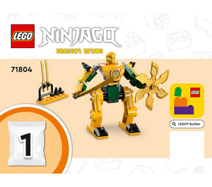 LEGO Arin's Battle Mech Set 71804 Instructions