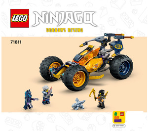 LEGO Arin's Ninja Off-Road Buggy Car Set 71811 Instructions
