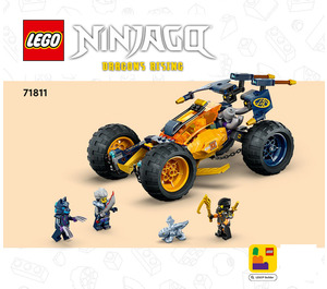 LEGO Arin's Ninja Off-Road Buggy Car 71811 Instructions