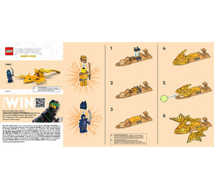 LEGO Arin's Rising Dragon Strike Set 71803 Instructions