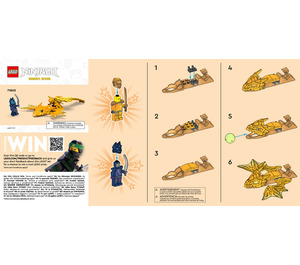 LEGO Arin's Rising Dragon Strike 71803 Instructions