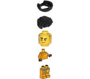 LEGO Arin med Svart Ansikt Maske  Minifigur