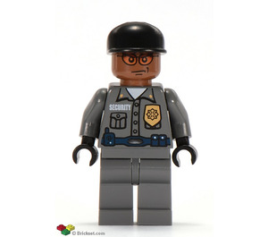 LEGO Arkham Asylum Security Vakt #1 Minifigur